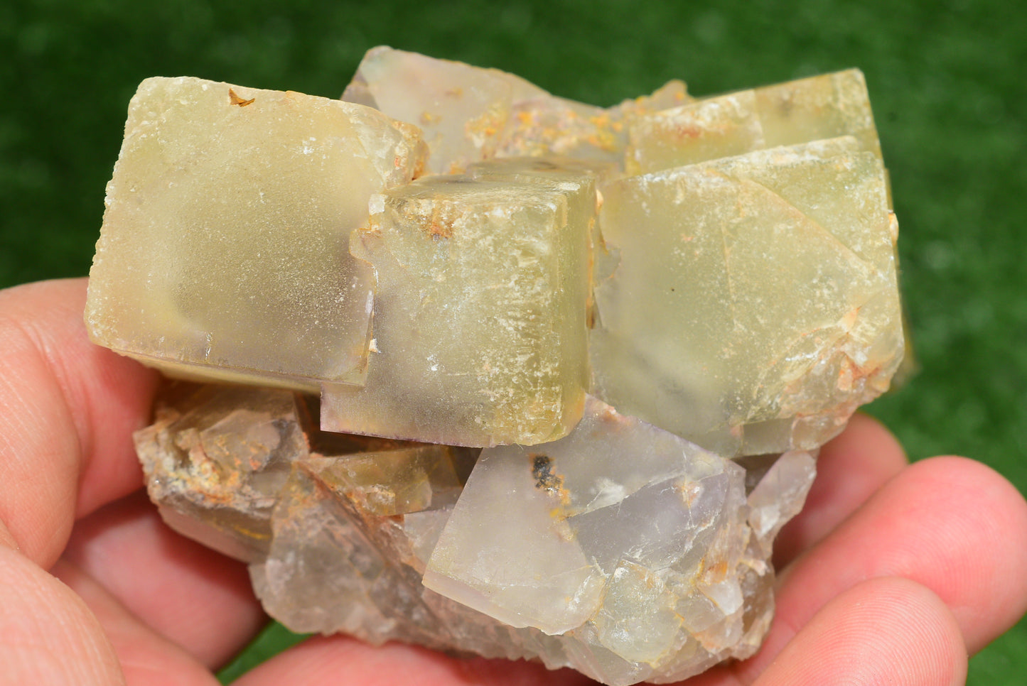 Stunning Fluorite Specimen from El Hammam Mine, Morocco Perfect for Crystal Collectors - MeteoriteNwa.com
