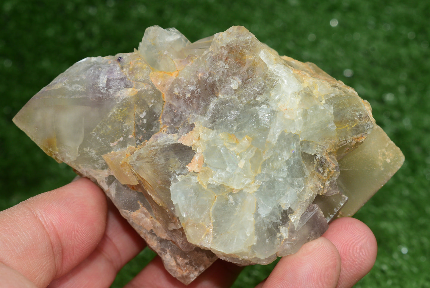 Stunning Fluorite Specimen from El Hammam Mine, Morocco Perfect for Crystal Collectors - MeteoriteNwa.com