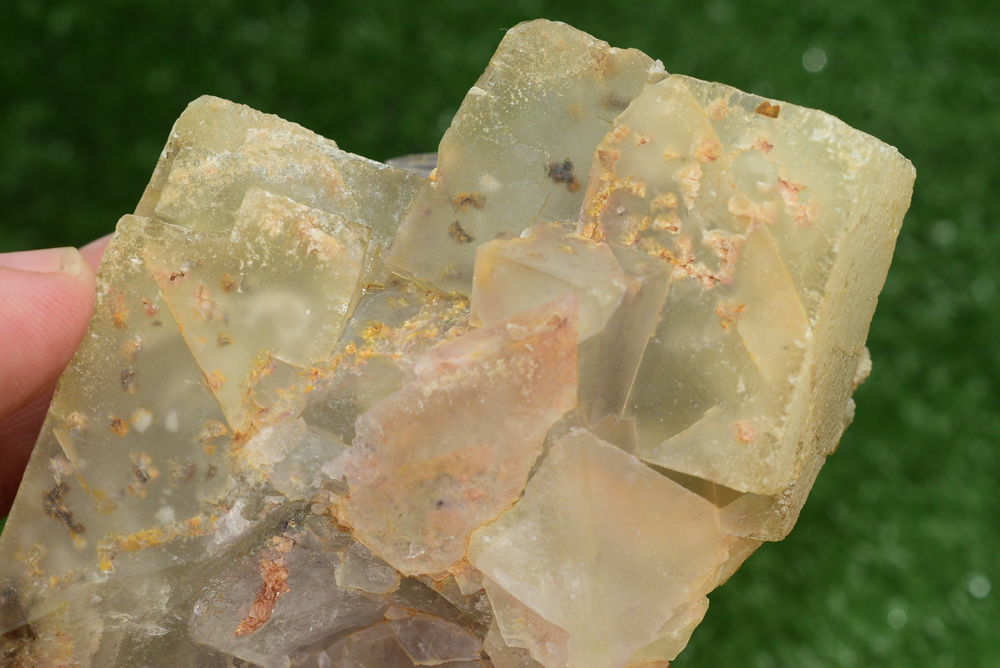 Stunning Fluorite Specimen from El Hammam Mine, Morocco Perfect for Crystal Collectors - MeteoriteNwa.com