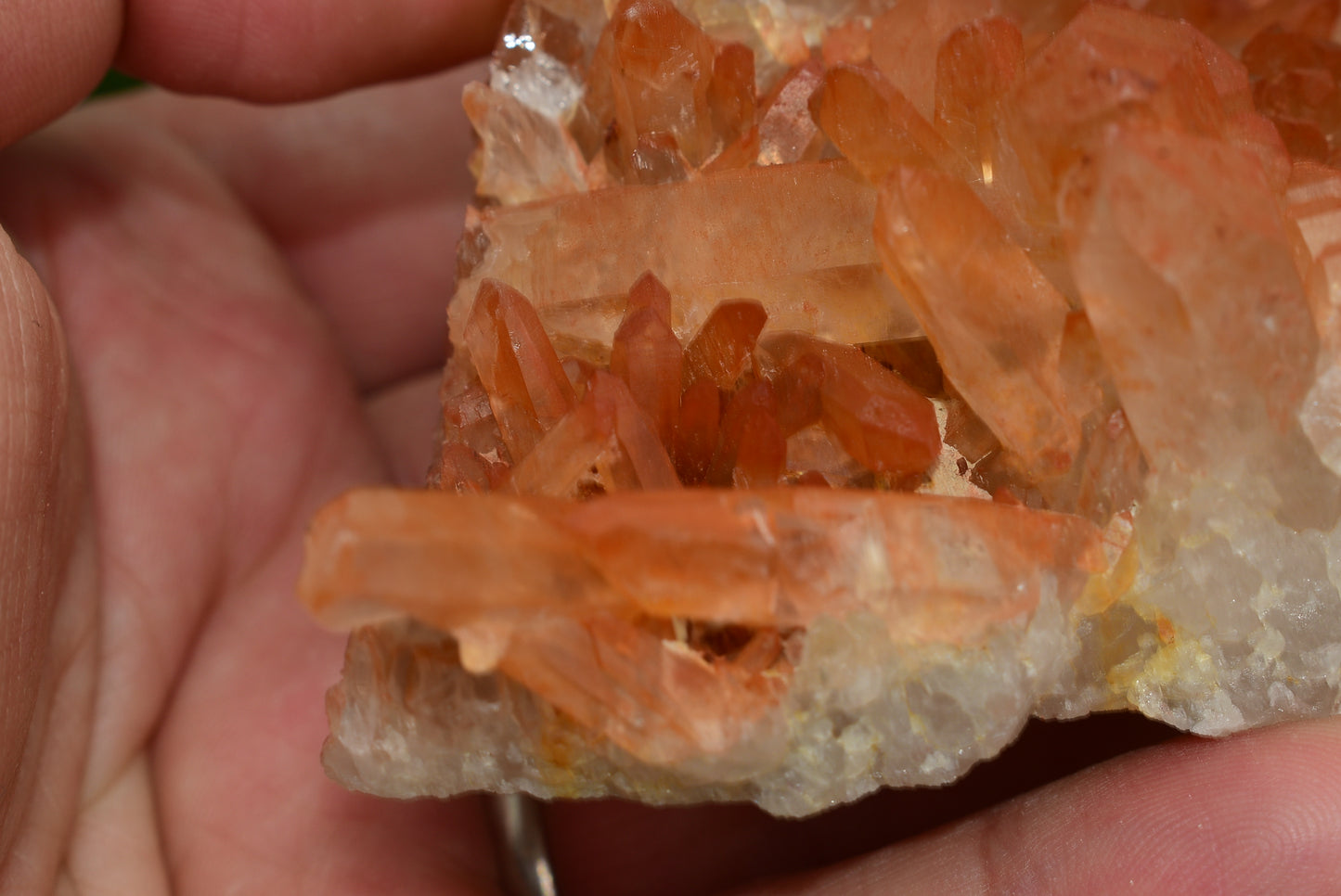Red Hematoid Quartz Genuine Gemstone Sharp Tower Pointy Cluster Freeform Crystal from Morocco Fire Quartz Red Hematite - MeteoriteNwa.com