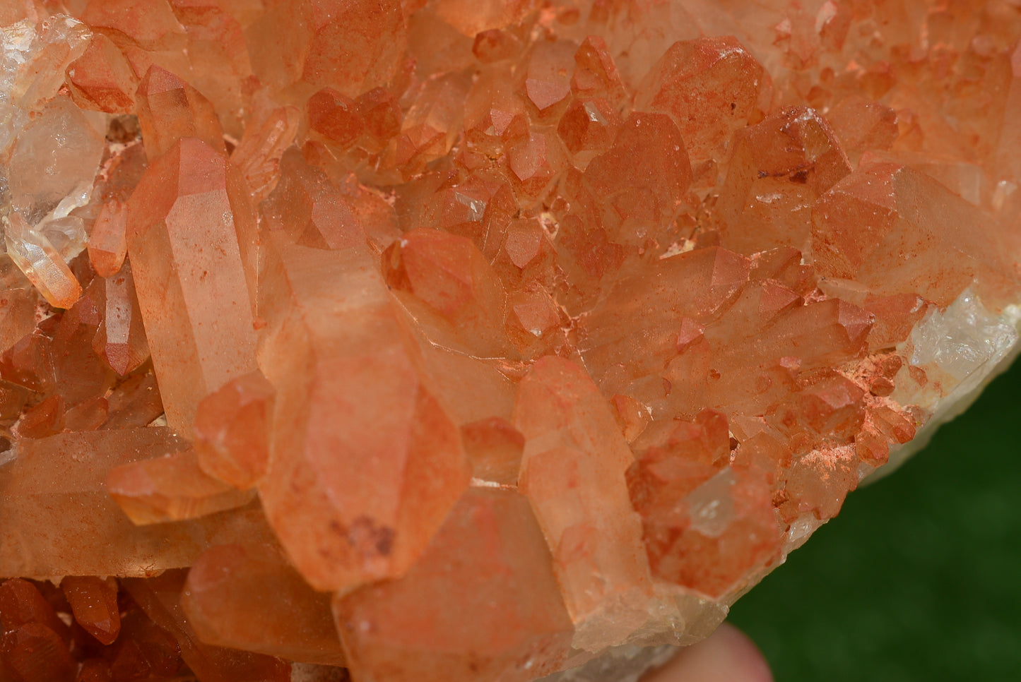 Red Hematoid Quartz Genuine Gemstone Sharp Tower Pointy Cluster Freeform Crystal from Morocco Fire Quartz Red Hematite - MeteoriteNwa.com