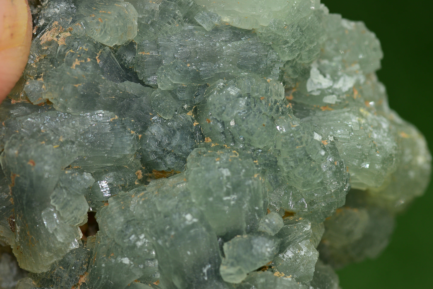 Stunning Raw Prehnite Crystal Cluster from Morocco Unique Botryoidal Formations - MeteoriteNwa.com
