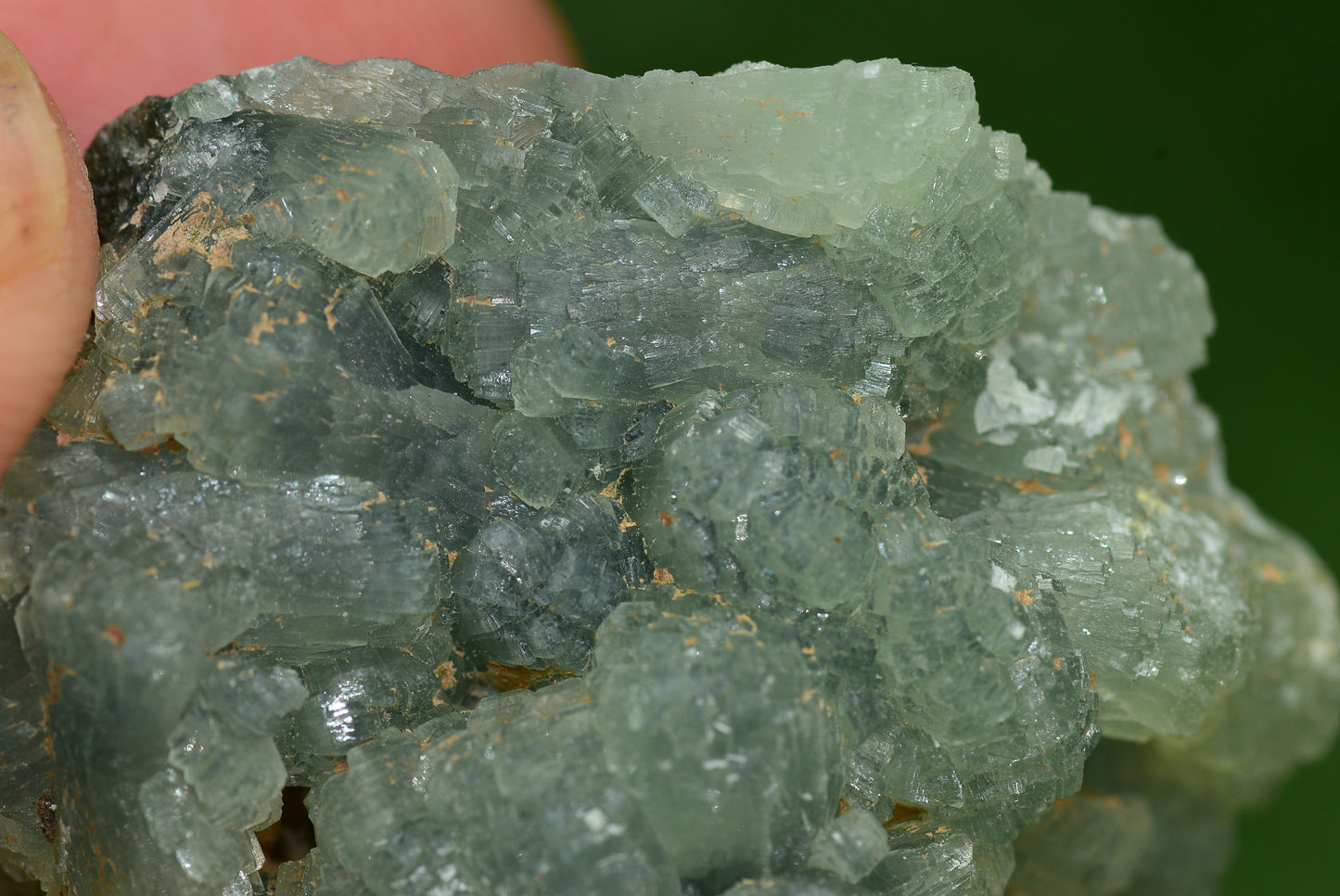 Stunning Raw Prehnite Crystal Cluster from Morocco Unique Botryoidal Formations - MeteoriteNwa.com