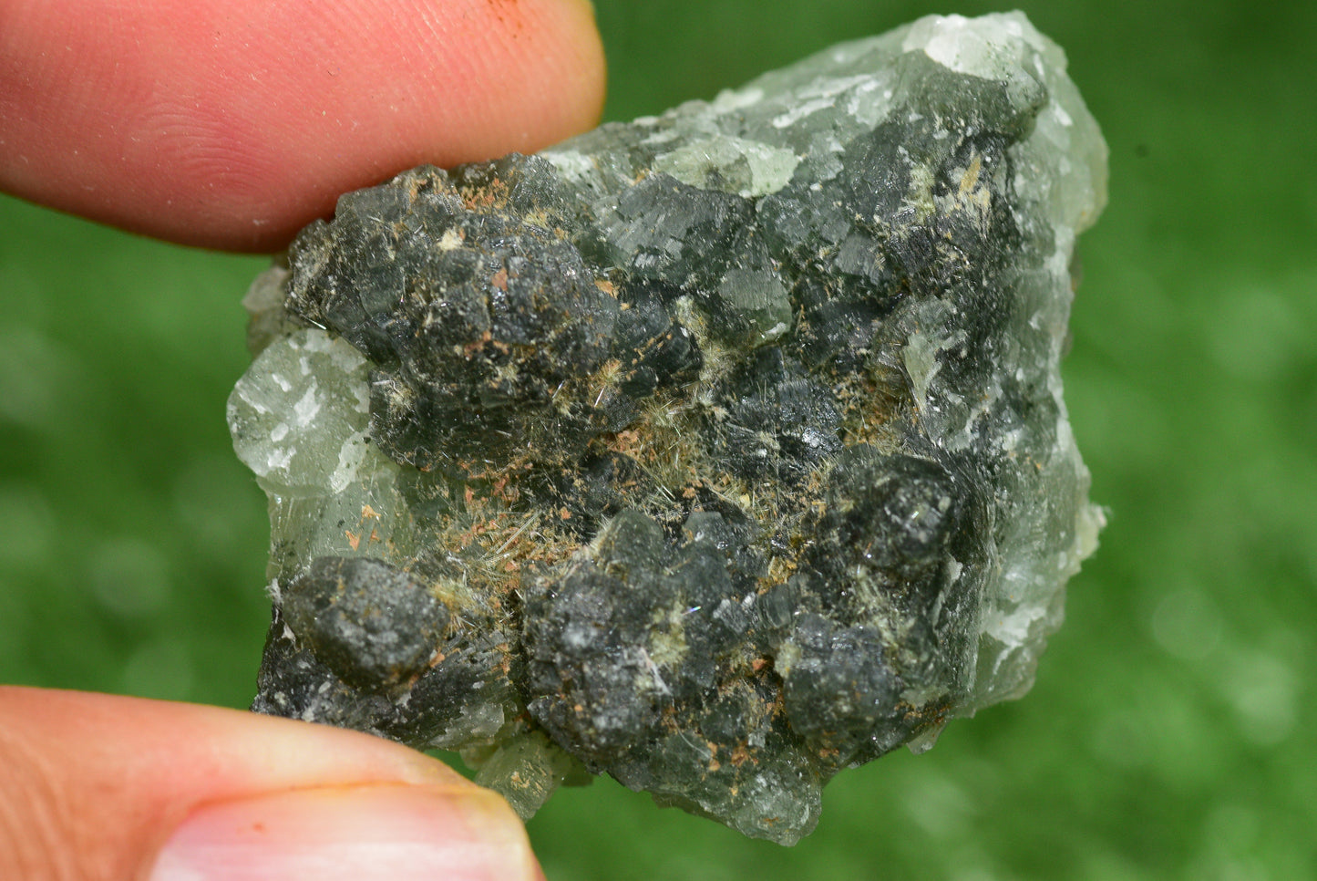 Stunning Raw Prehnite Crystal Cluster from Morocco Unique Botryoidal Formations - MeteoriteNwa.com