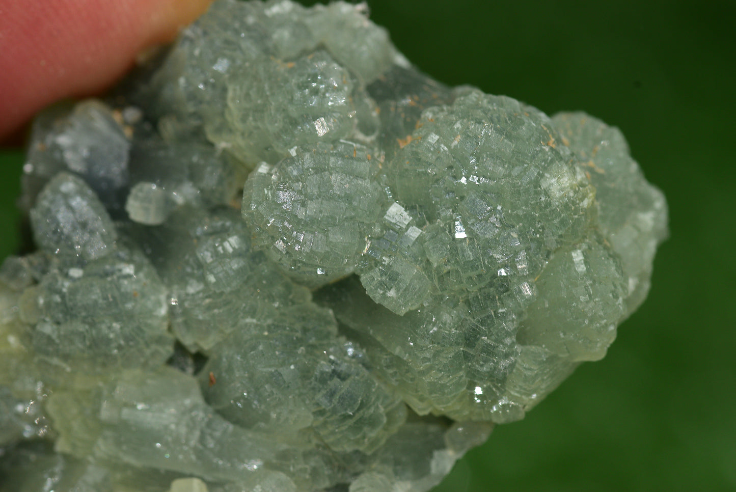 Stunning Raw Prehnite Crystal Cluster from Morocco Unique Botryoidal Formations - MeteoriteNwa.com