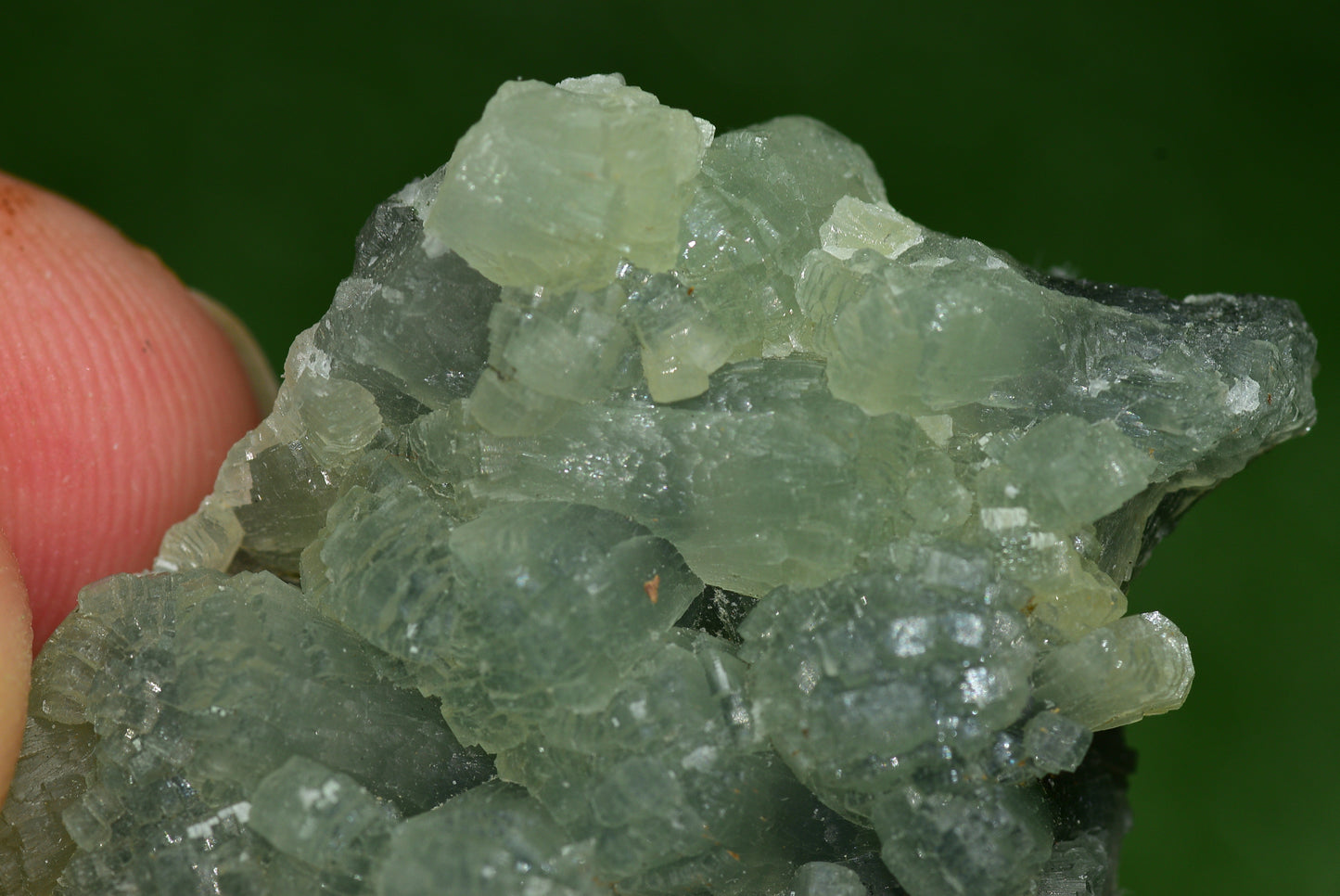 Stunning Raw Prehnite Crystal Cluster from Morocco Unique Botryoidal Formations - MeteoriteNwa.com