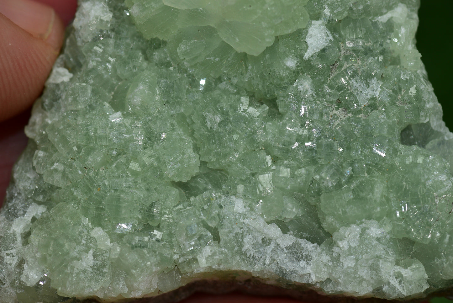Stunning Raw Prehnite Crystal Cluster from Morocco Unique Botryoidal Formations - MeteoriteNwa.com