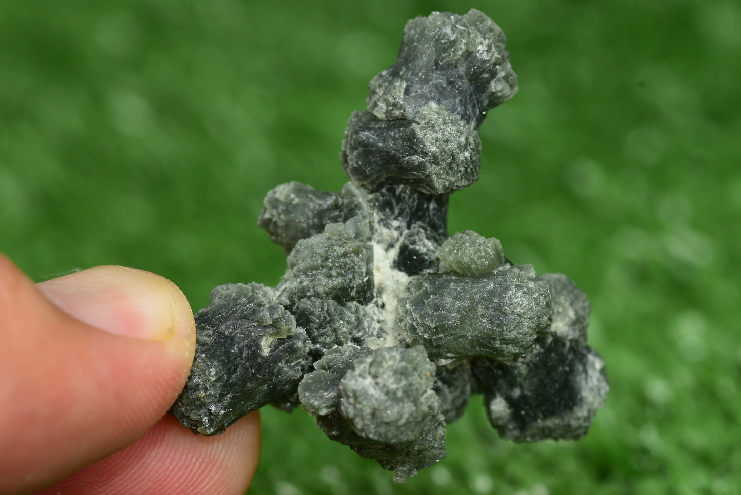 Stunning Raw Prehnite Crystal Cluster from Morocco Unique Botryoidal Formations - MeteoriteNwa.com