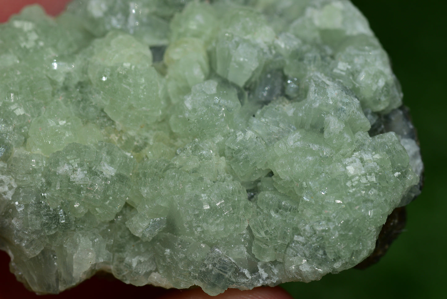 Stunning Raw Prehnite Crystal Cluster from Morocco Unique Botryoidal Formations - MeteoriteNwa.com