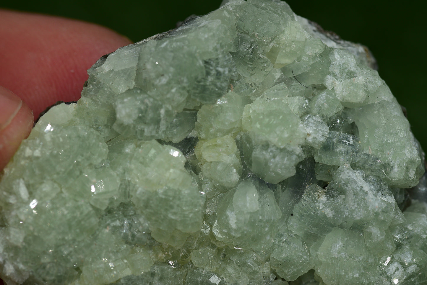 Stunning Raw Prehnite Crystal Cluster from Morocco Unique Botryoidal Formations - MeteoriteNwa.com
