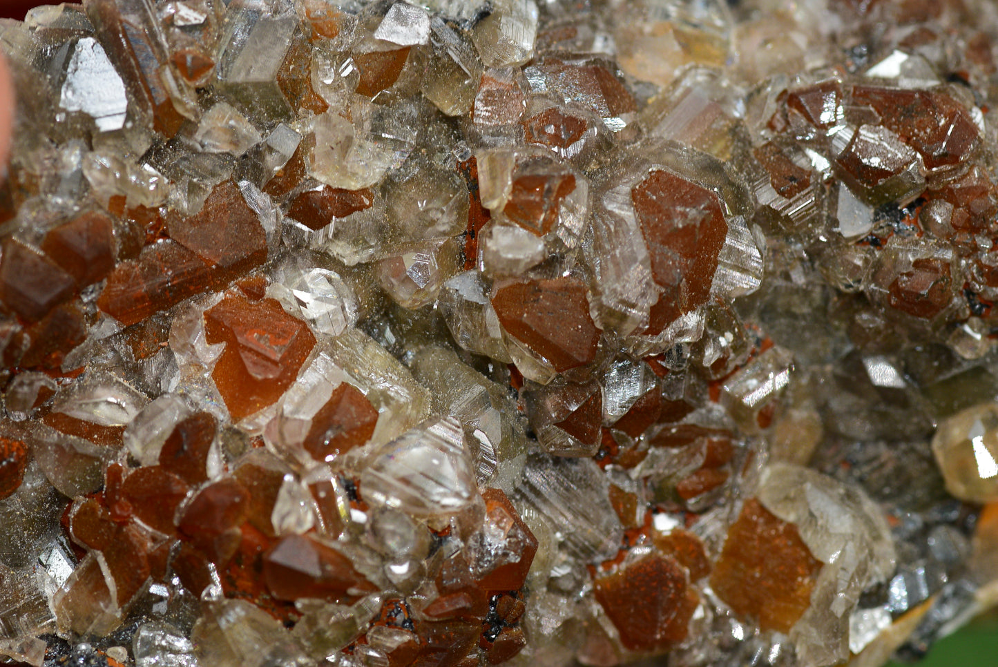 Cerussite with Barite & Dendrite Crystals on Galena RARE Genuine Gemstone from Morocco Fluorescent Mineral Powerful Spiritual Gem - MeteoriteNwa.com