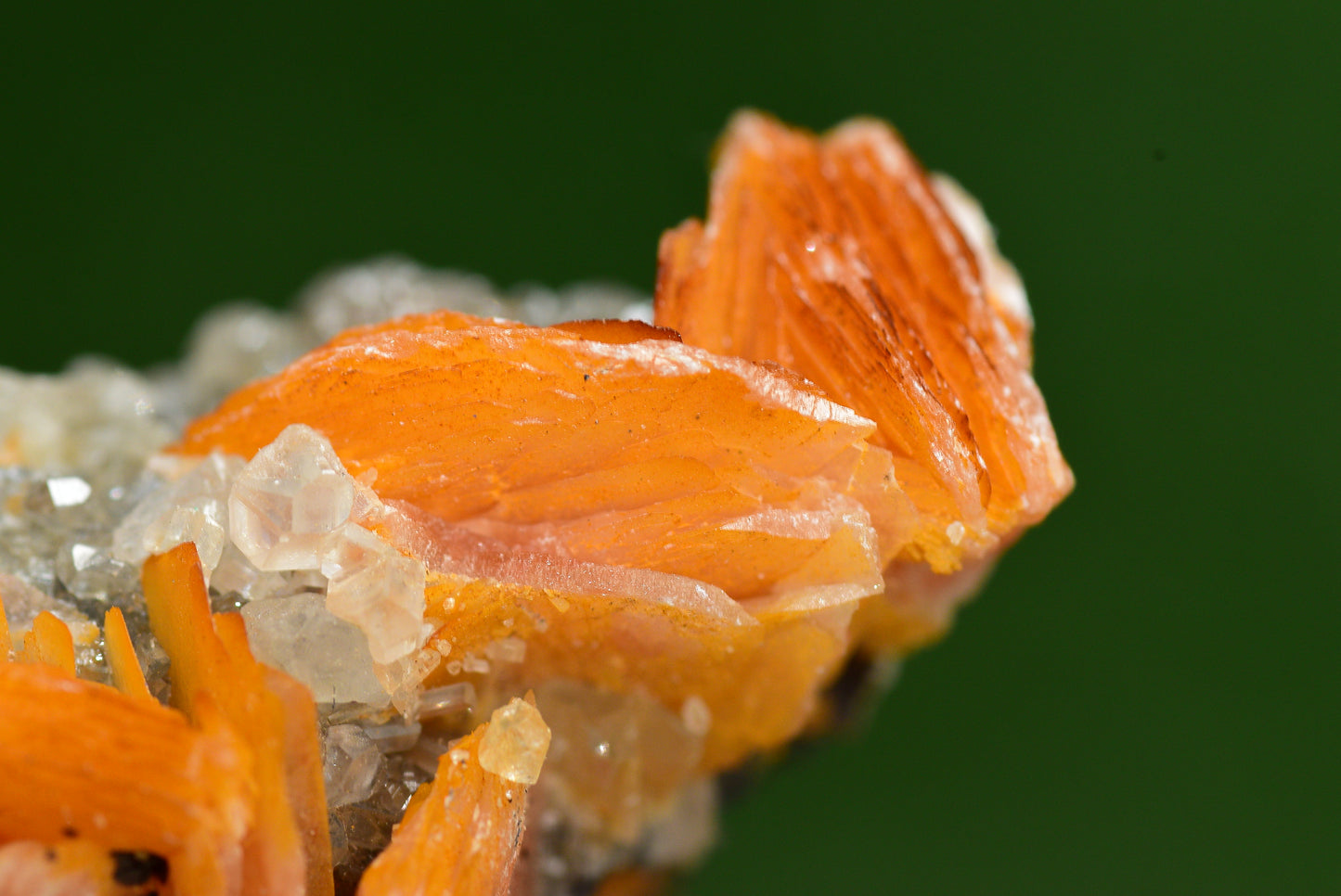 Cerussite with Barite & Dendrite Crystals on Galena RARE Genuine Gemstone from Morocco Fluorescent Mineral Powerful Spiritual Gem - MeteoriteNwa.com