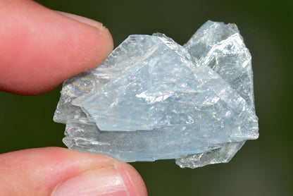 Blue Barite Crystal Morocco Nador Sidi Lahcen Mine #BR003 - MeteoriteNwa.com