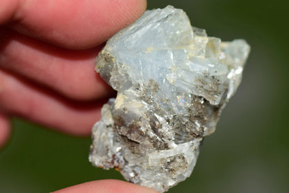 Blue Barite Crystal Morocco Nador Sidi Lahcen Mine #BR004 - MeteoriteNwa.com