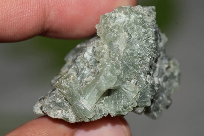 Green Prehnite Crystals Cluster on Matrix Rock Morocco Raw - MeteoriteNwa.com
