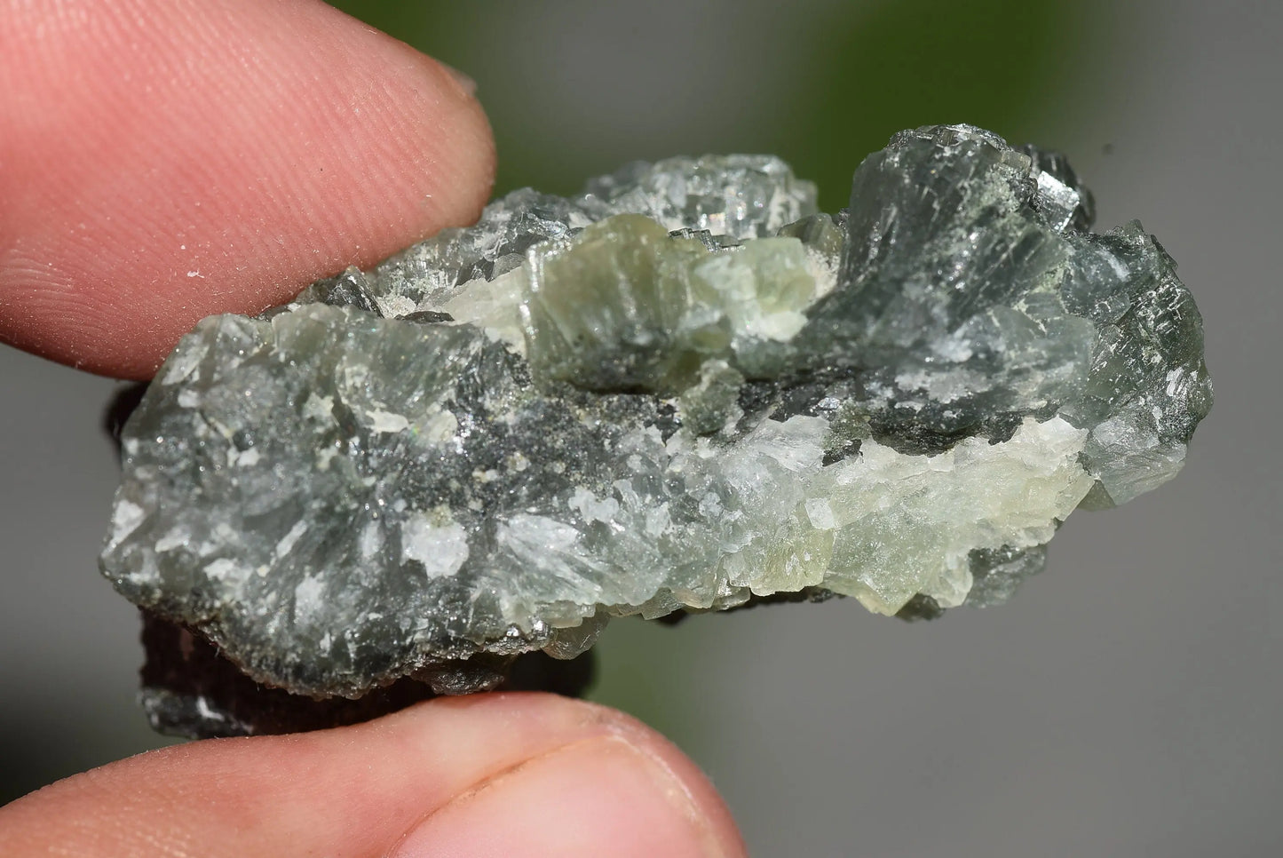 Green Prehnite Crystals Cluster on Matrix Rock Morocco Raw - MeteoriteNwa.com