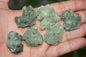 Green Prehnite Crystals Cluster on Matrix Rock Morocco Raw - MeteoriteNwa.com