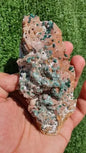 Stunning Rosasite Specimen Mibladen, Morocco Unique Color & Crystal Structure 2 - MeteoriteNwa.com