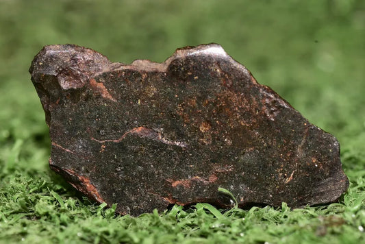 Meteorite Mesosiderite stony Iron NWA 14867 slice 8.2g - MeteoriteNwa.com