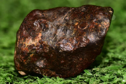 Meteorite chondrite L4 Nwa 14229 Dark brownish fragment w minor fusion crust 20g - MeteoriteNwa.com