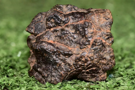 Meteorite Mesosiderite stony Iron NWA 14867 Endcut 16.8g - MeteoriteNwa.com