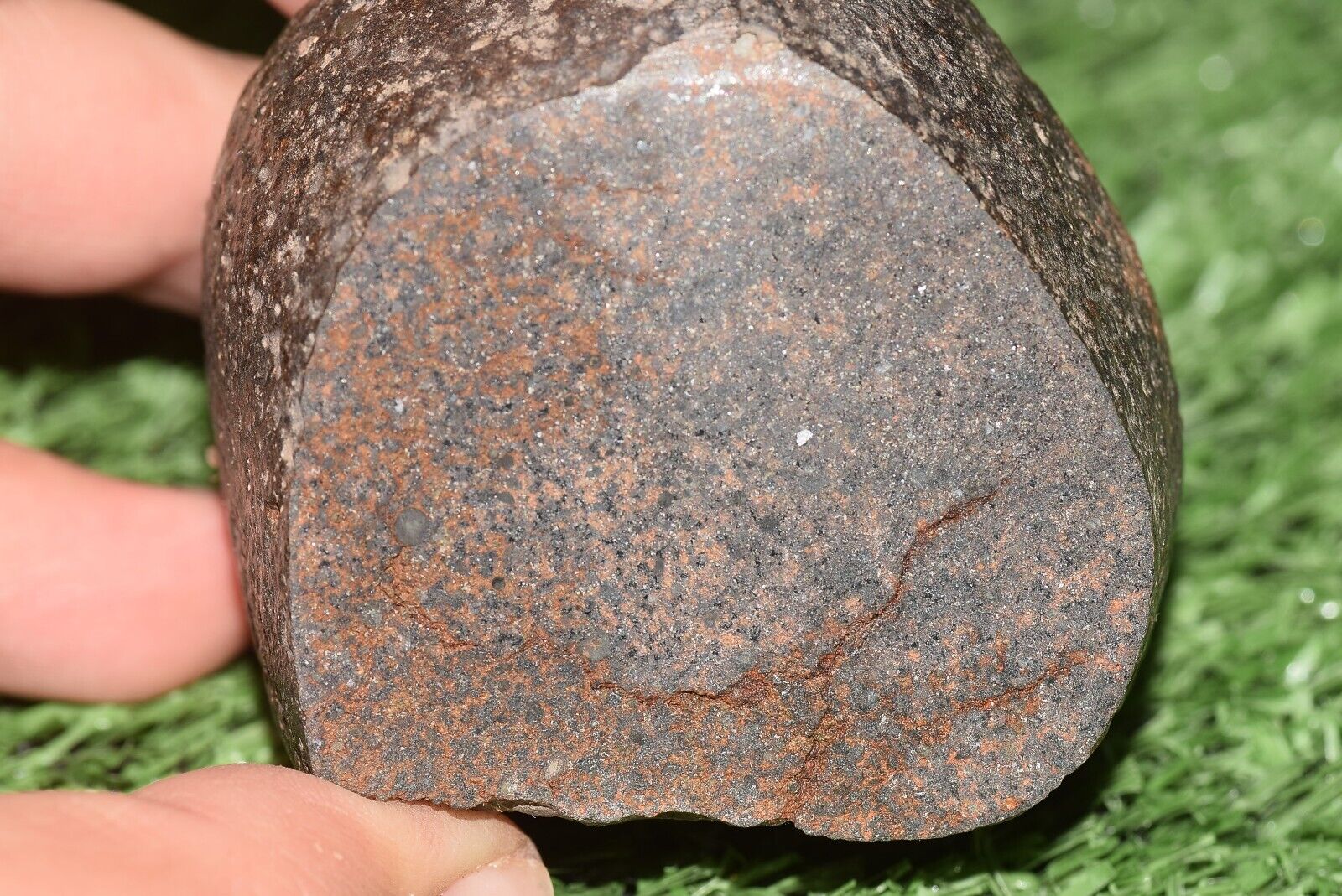 Meteorite Ordinary chondrite H5 Nwa 15416 Main Mass 301 g brownish space stone - MeteoriteNwa.com