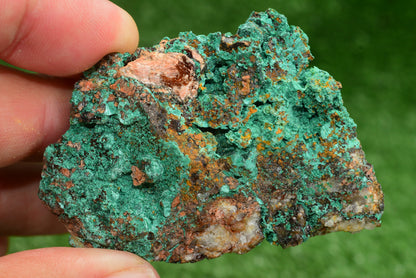 Malachite Crystal from Morocco - Freeform Cluster Shape, Natural and Genuine - MeteoriteNwa.com