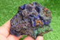 Azurite over Malachite Crystal from Morocco - Freeform Cluster Shape, Natural and Genuine - MeteoriteNwa.com