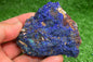 Azurite over Malachite Crystal from Morocco - Freeform Cluster Shape, Natural and Genuine - MeteoriteNwa.com
