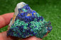 Azurite over Malachite Crystal from Morocco - Freeform Cluster Shape, Natural and Genuine - MeteoriteNwa.com