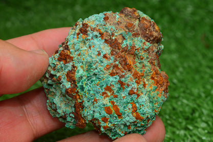 Malachite Crystal from Morocco - Freeform Cluster Shape, Natural and Genuine - MeteoriteNwa.com