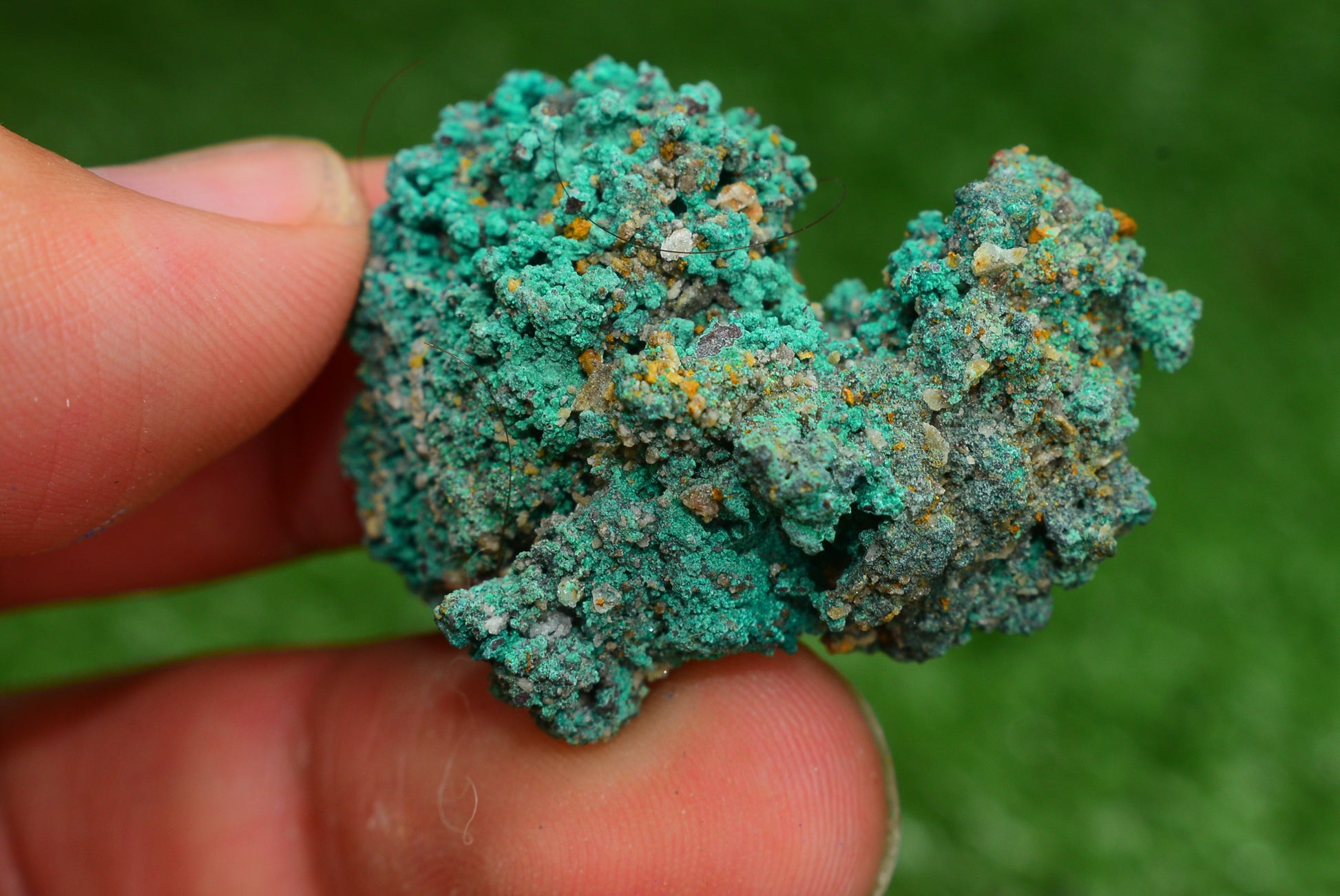 Azurite over Malachite Crystal from Morocco - Freeform Cluster Shape, Natural and Genuine - MeteoriteNwa.com