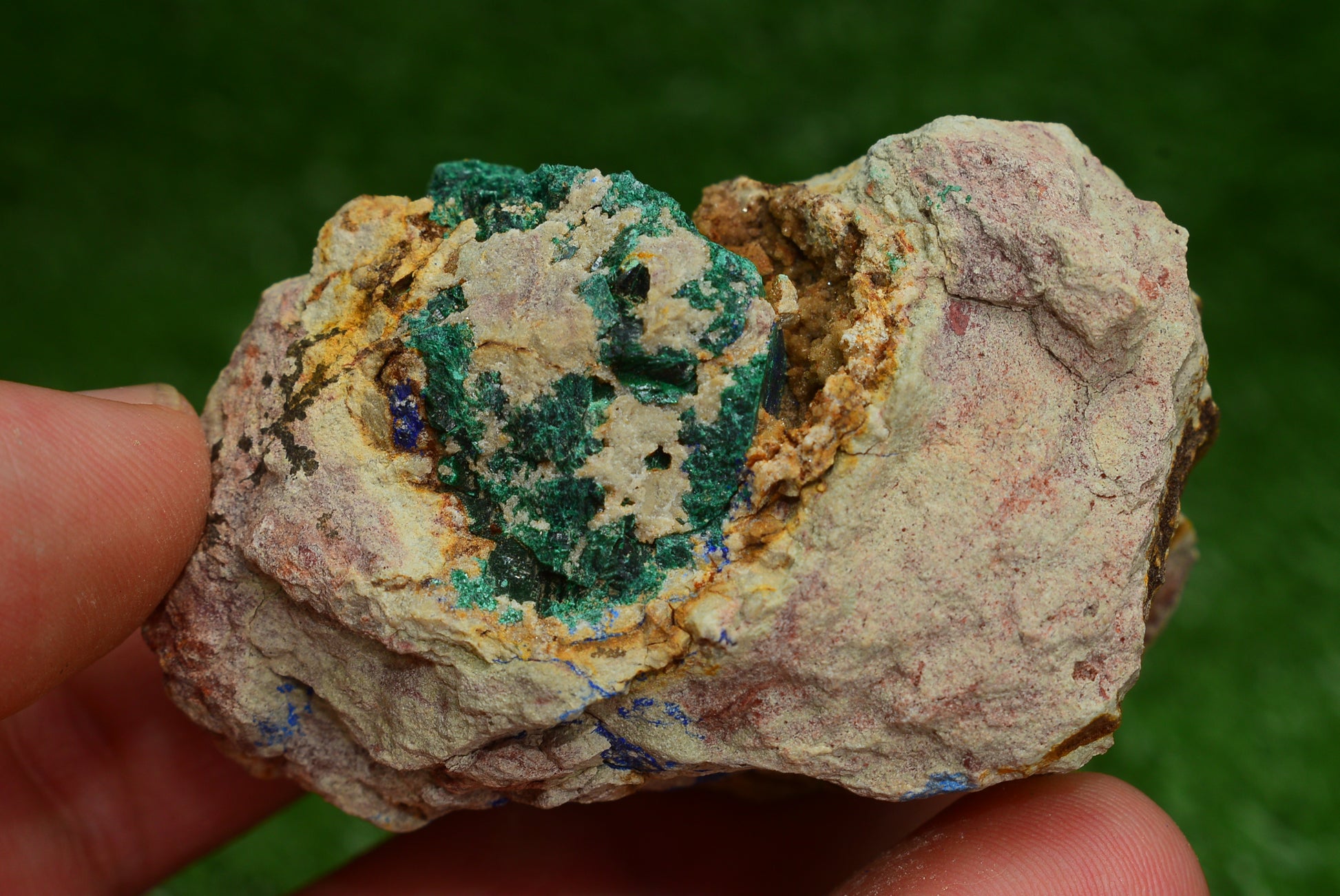 Stunning Fibrous Malachite Crystal from Morocco Genuine and Natural, Freeform Cluster Shape - Perfect for Collectors and Healers - MeteoriteNwa.com