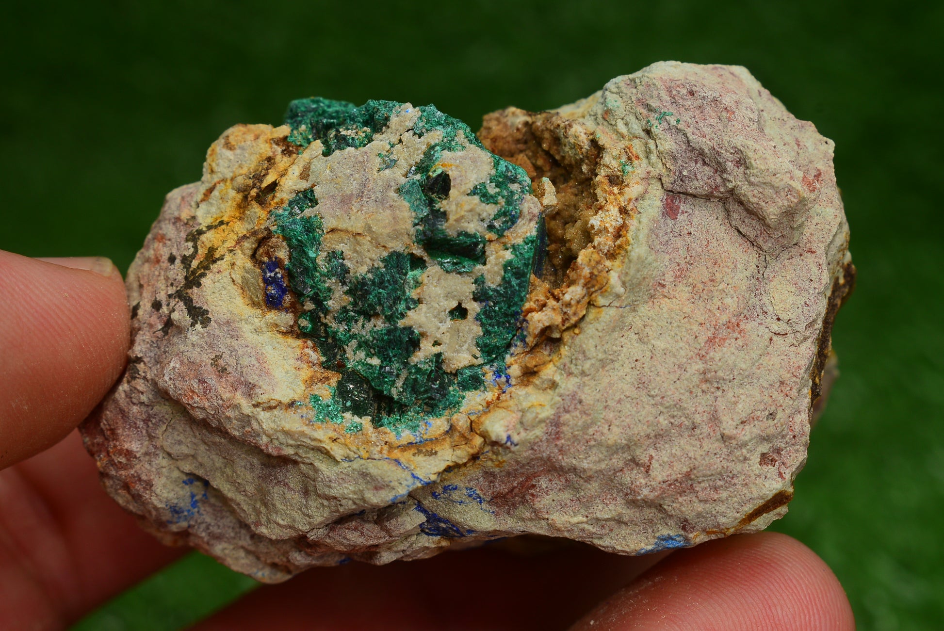 Stunning Fibrous Malachite Crystal from Morocco Genuine and Natural, Freeform Cluster Shape - Perfect for Collectors and Healers - MeteoriteNwa.com