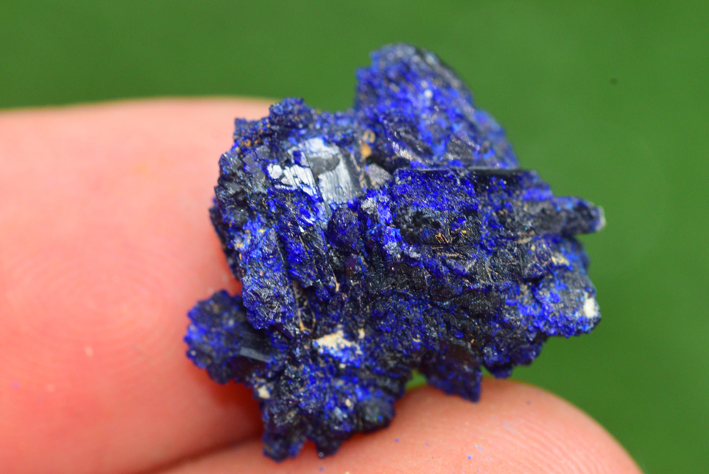 Azurite Crystal from Morocco - Freeform Cluster Shape, Natural and Genuine - MeteoriteNwa.com