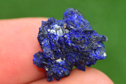 Azurite Crystal from Morocco - Freeform Cluster Shape, Natural and Genuine - MeteoriteNwa.com
