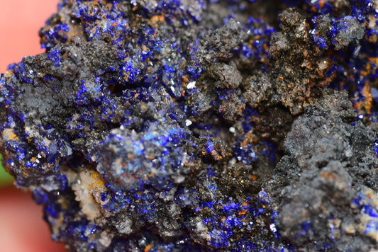 Azurite Crystal from Morocco - Freeform Cluster Shape, Natural and Genuine - MeteoriteNwa.com