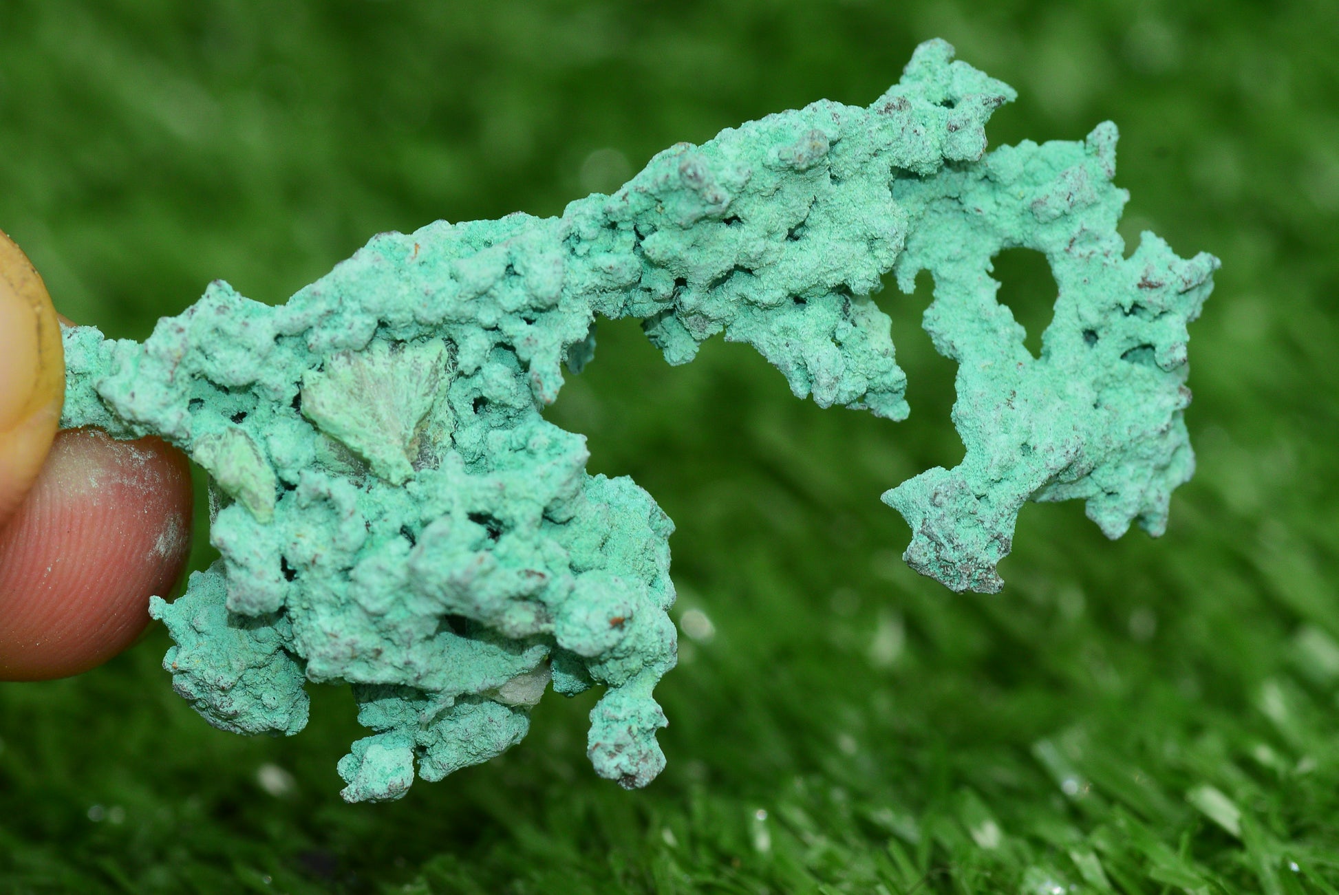 Raw Native Copper Nugget Natural Rough Green Mineral Specimen from Morocco Healing Stone - MeteoriteNwa.com