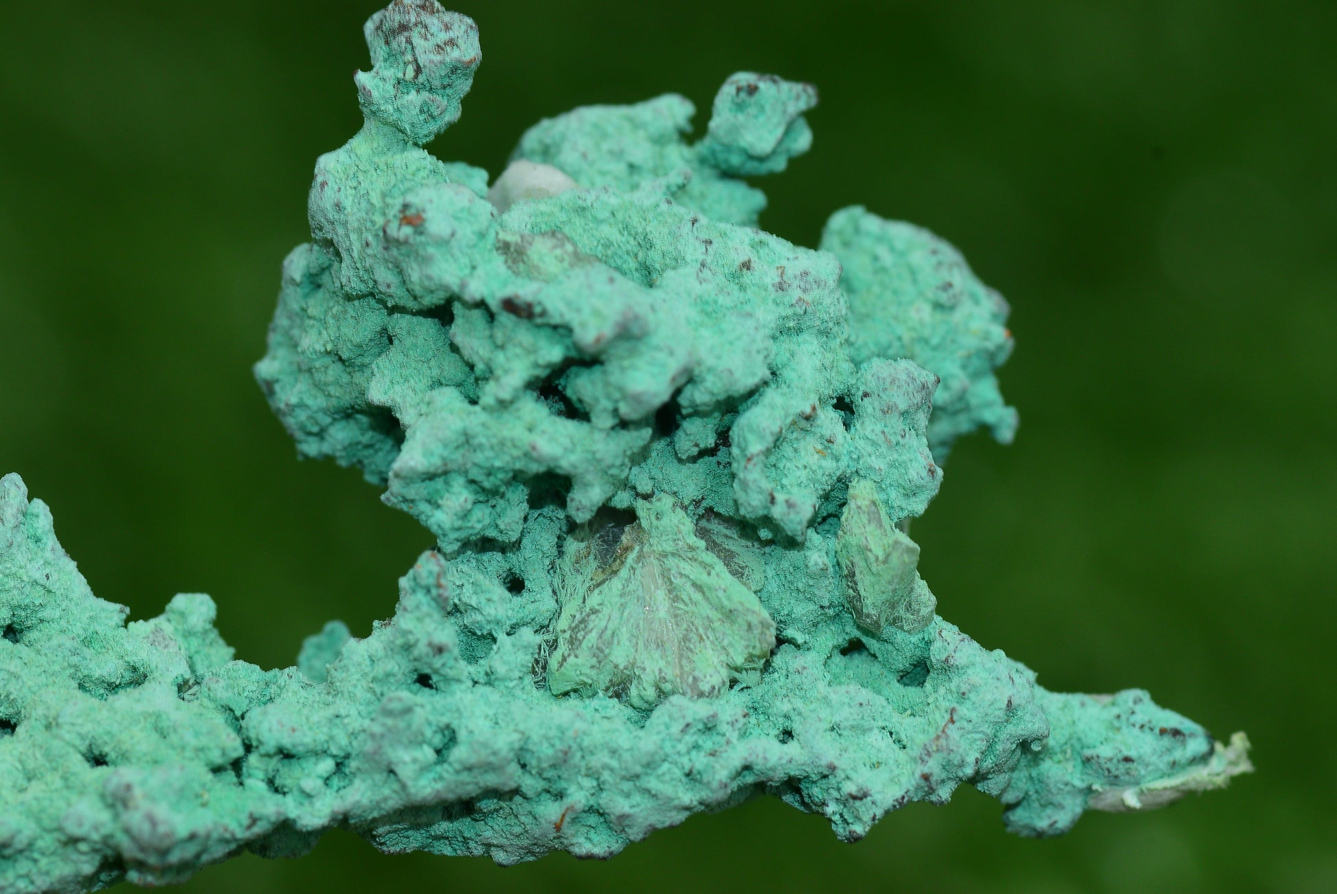 Raw Native Copper Nugget Natural Rough Green Mineral Specimen from Morocco Healing Stone - MeteoriteNwa.com
