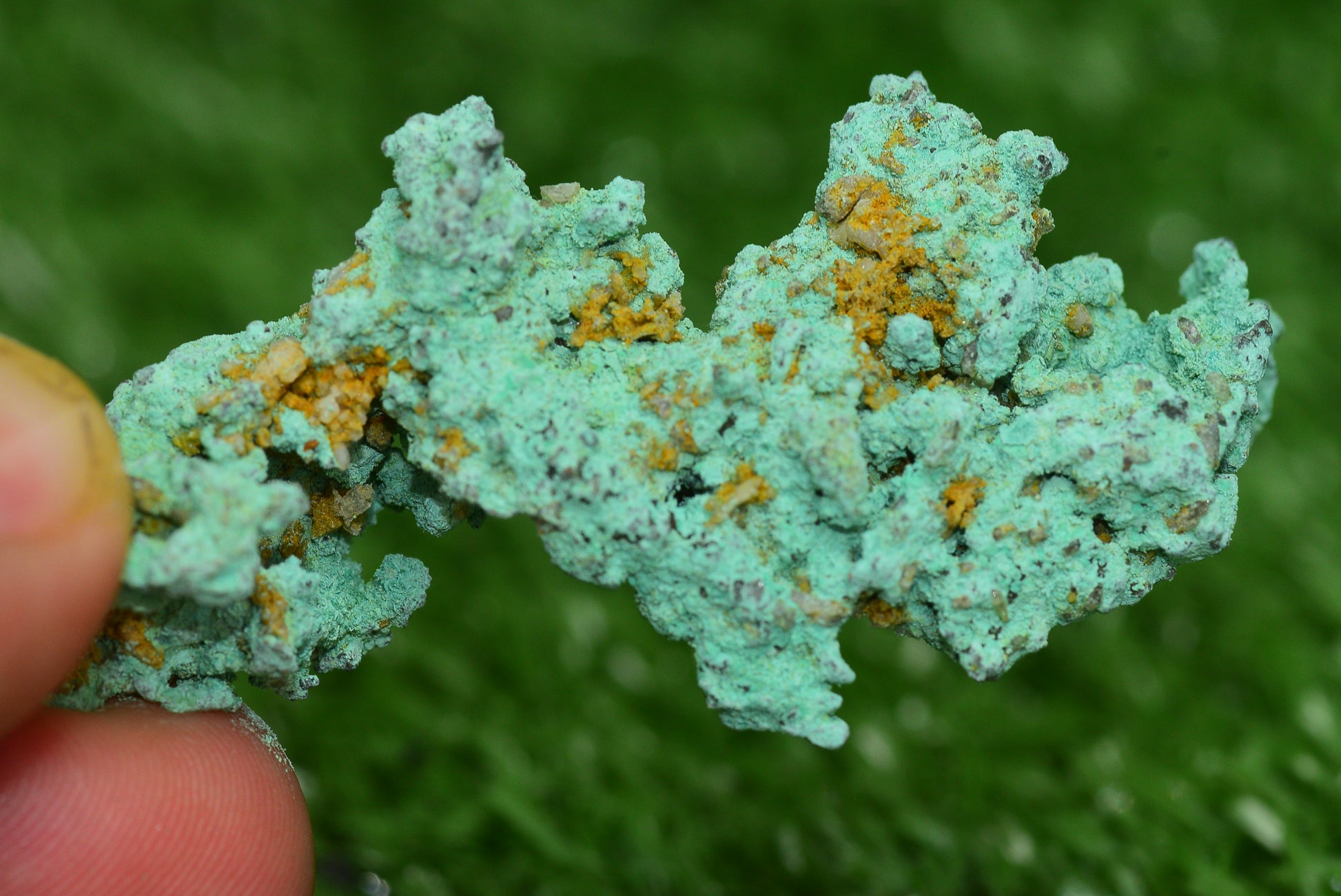 Raw Native Copper Nugget Natural Rough Green Mineral Specimen from Morocco Healing Stone - MeteoriteNwa.com
