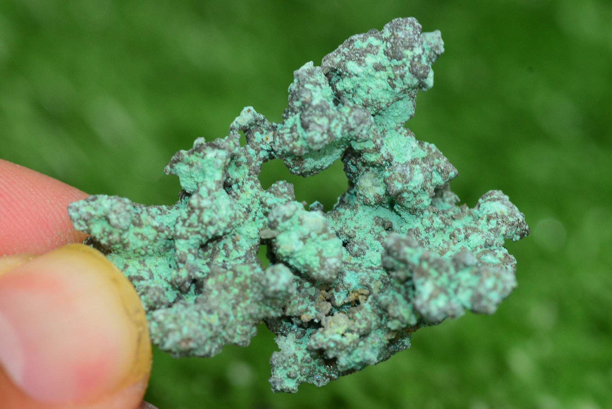 Raw Native Copper Nugget Natural Rough Green Mineral Specimen from Morocco Healing Stone - MeteoriteNwa.com