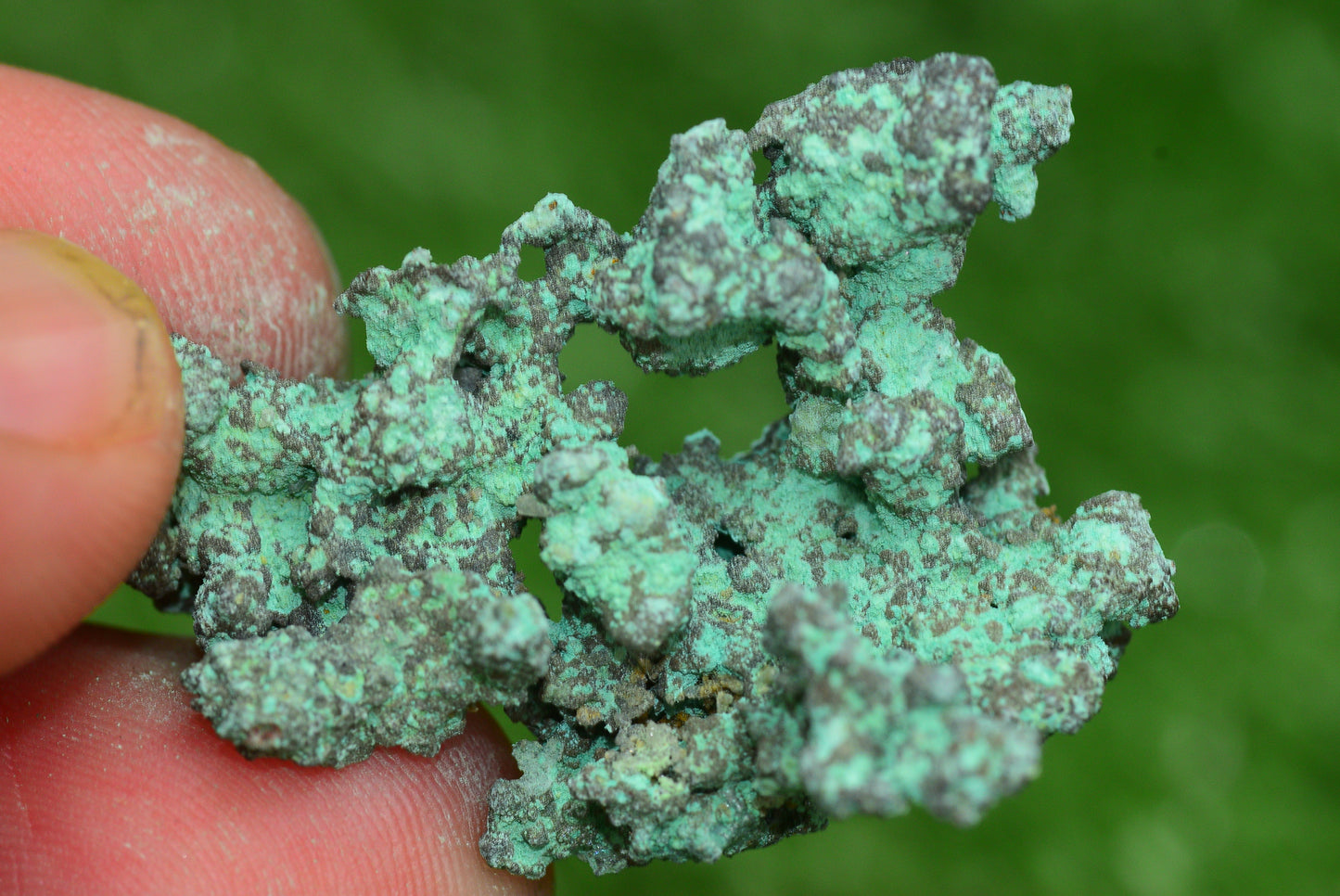 Raw Native Copper Nugget Natural Rough Green Mineral Specimen from Morocco Healing Stone - MeteoriteNwa.com