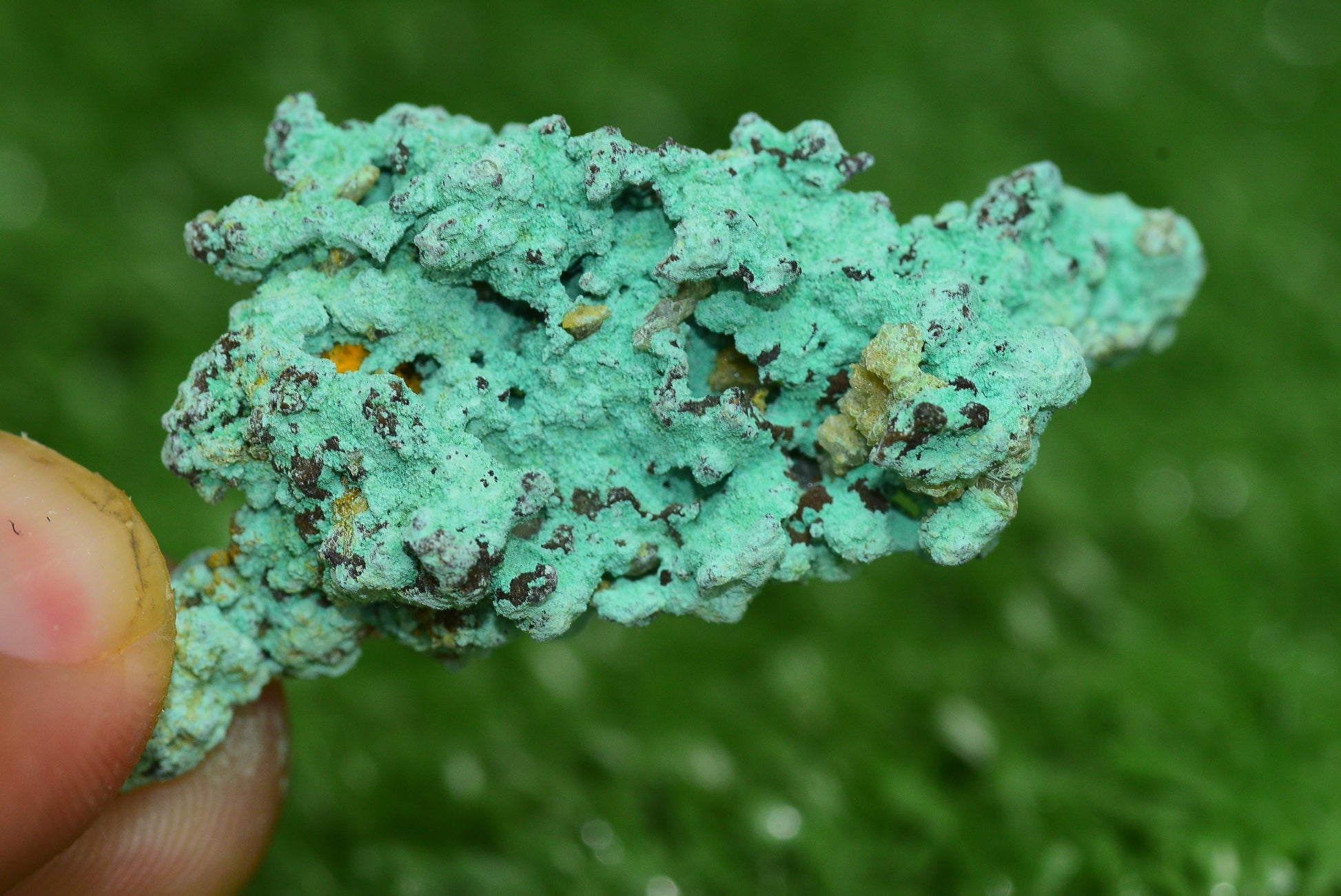 Raw Native Copper Nugget Natural Rough Green Mineral Specimen from Morocco Healing Stone - MeteoriteNwa.com