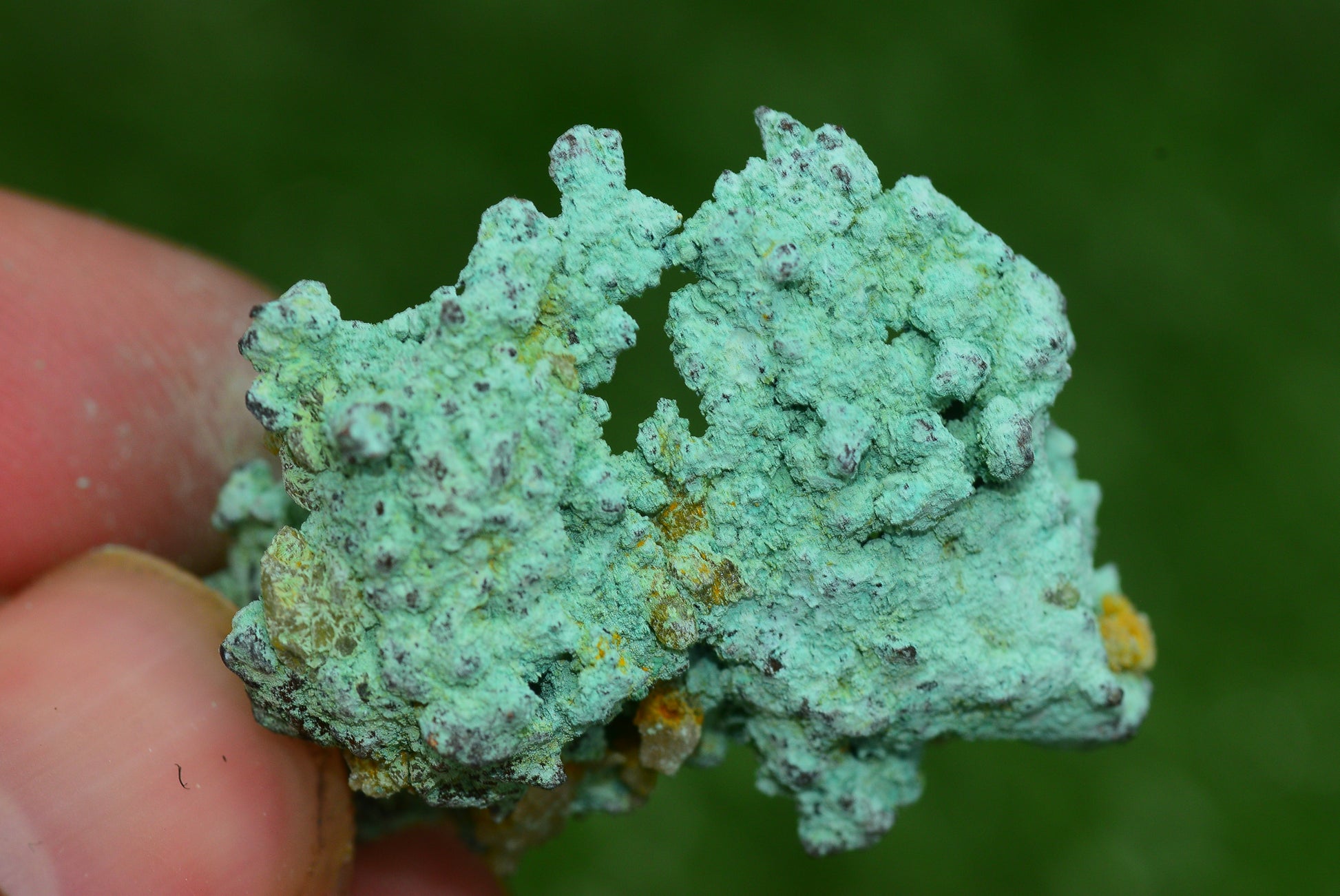 Raw Native Copper Nugget Natural Rough Green Mineral Specimen from Morocco Healing Stone - MeteoriteNwa.com