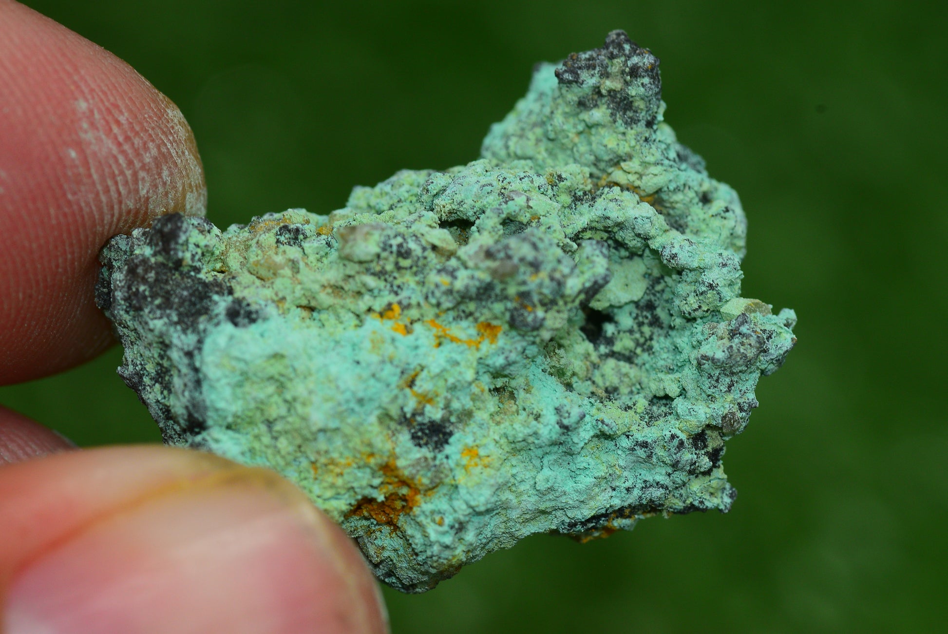 Raw Native Copper Nugget Natural Rough Green Mineral Specimen from Morocco Healing Stone - MeteoriteNwa.com