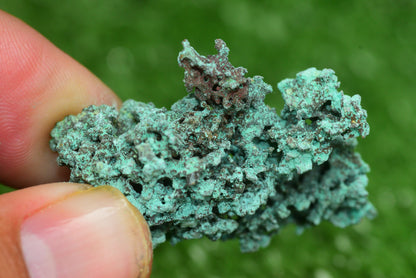 Raw Native Copper Nugget Natural Rough Green Mineral Specimen from Morocco Healing Stone - MeteoriteNwa.com