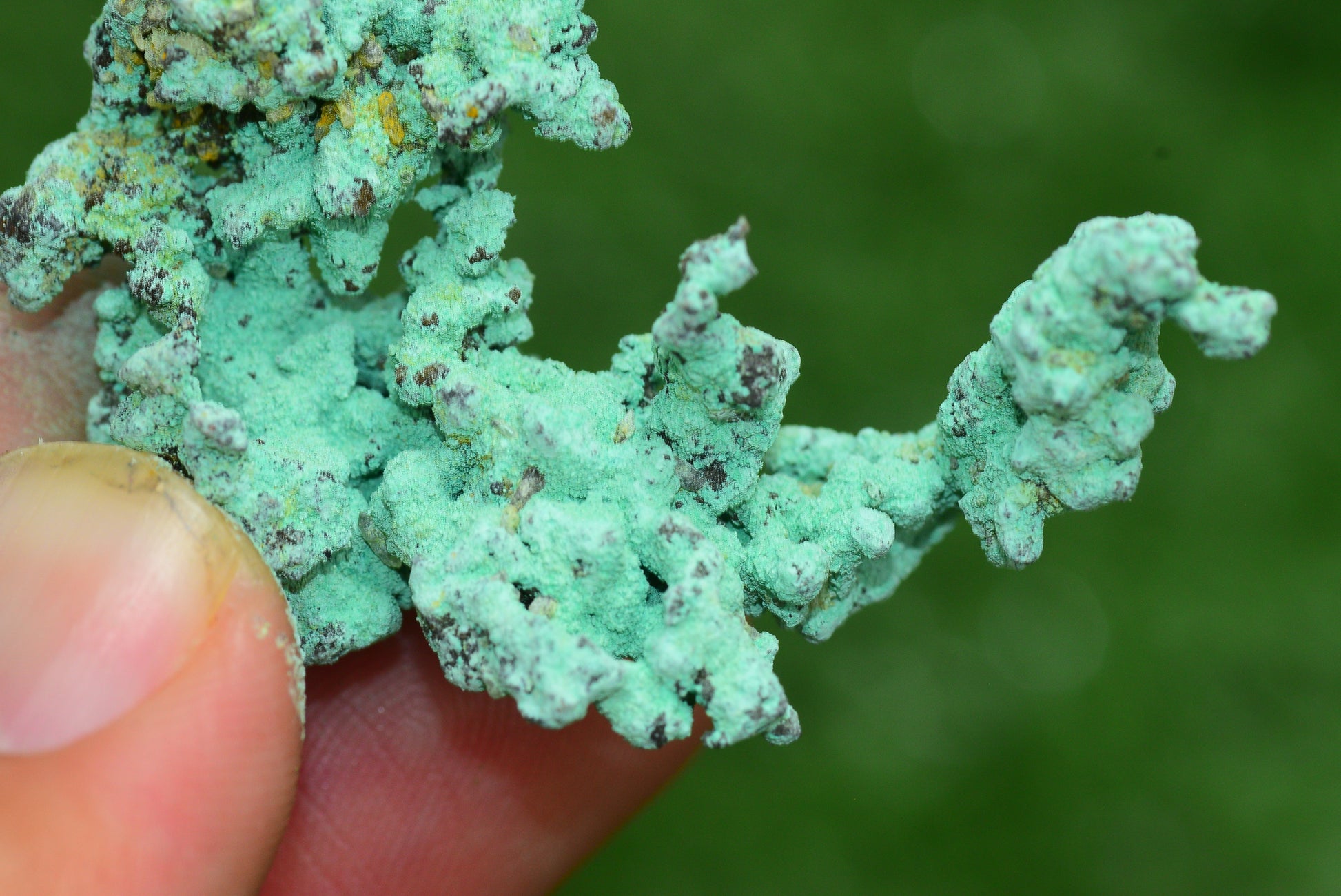 Raw Native Copper Nugget Natural Rough Green Mineral Specimen from Morocco Healing Stone - MeteoriteNwa.com