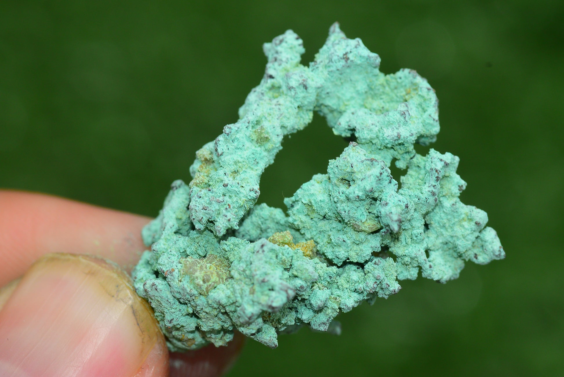 Raw Native Copper Nugget Natural Rough Green Mineral Specimen from Morocco Healing Stone - MeteoriteNwa.com