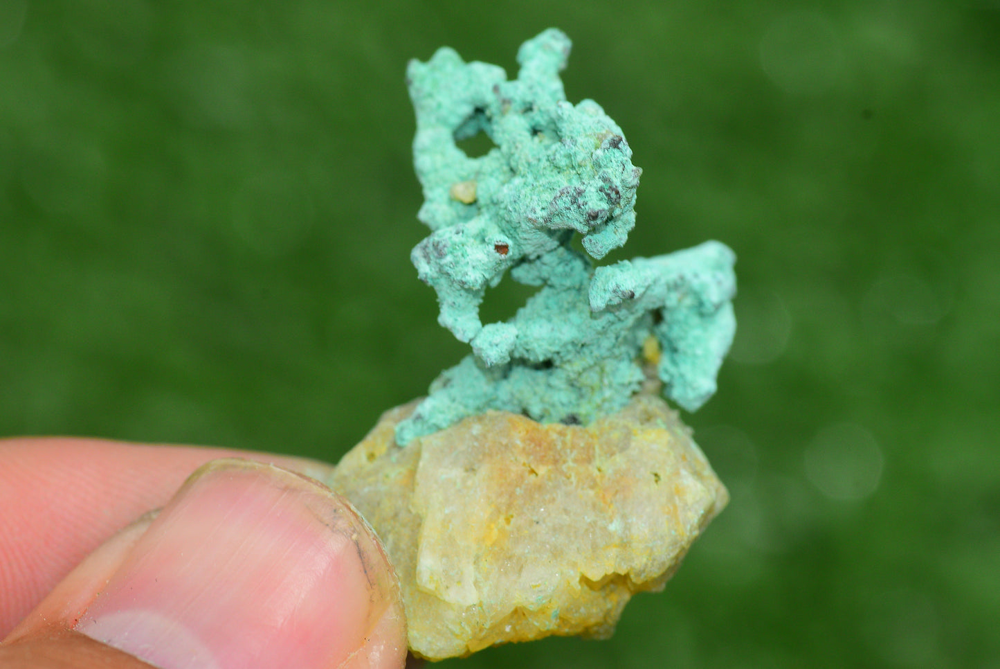 Raw Native Copper Nugget Natural Rough Green Mineral Specimen from Morocco Healing Stone - MeteoriteNwa.com