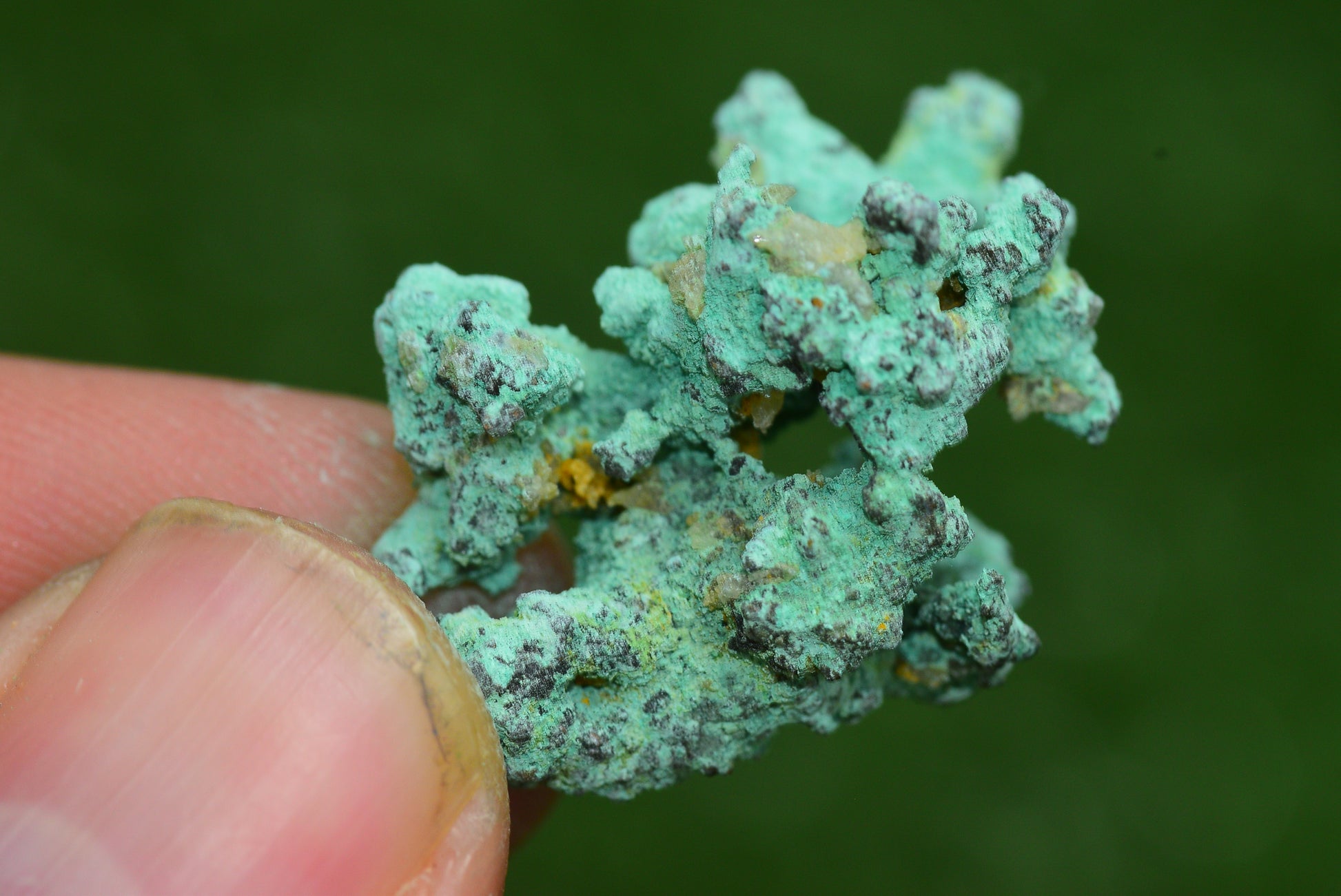 Raw Native Copper Nugget Natural Rough Green Mineral Specimen from Morocco Healing Stone - MeteoriteNwa.com
